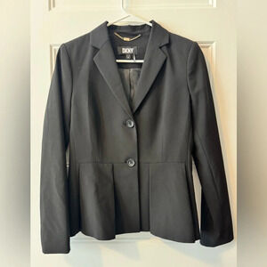 DKNY Peplum Blazer Size 4 Petite